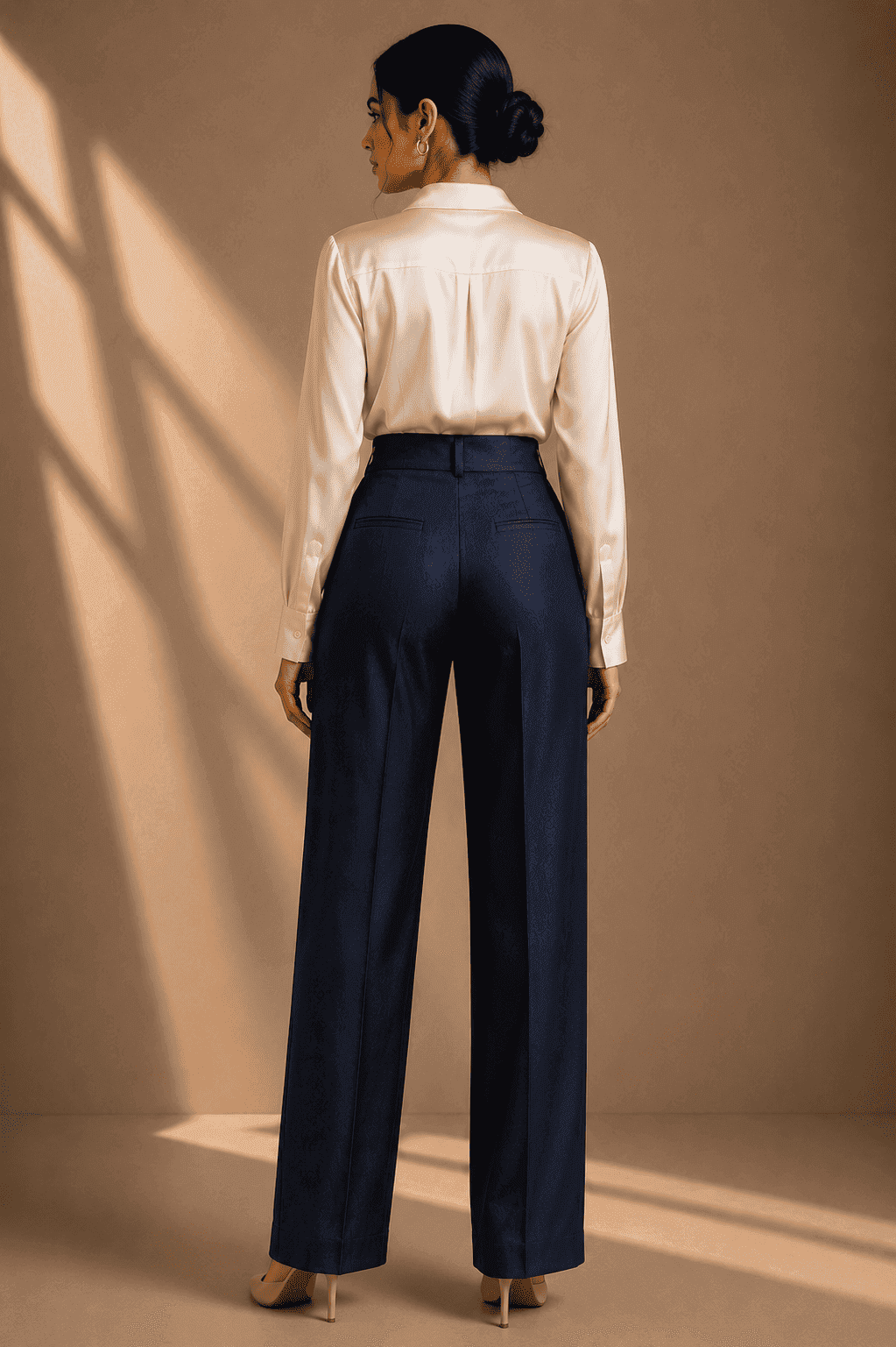 EXECUTIVE SILK TROUSER