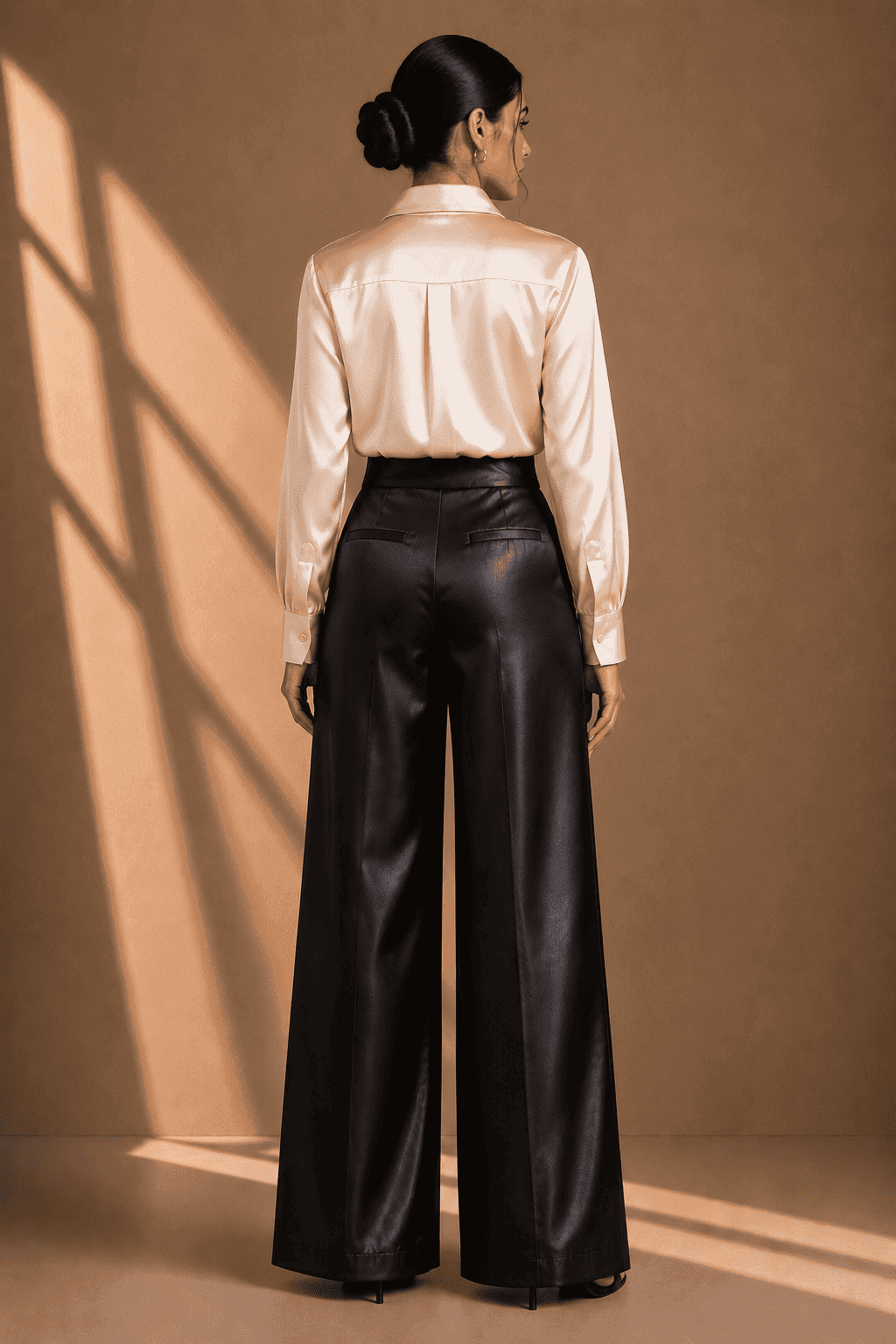 SIGNATURE CUT TROUSER SILK