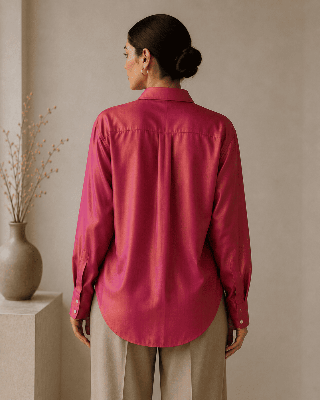 EXECUTIVE SILK SHIRT