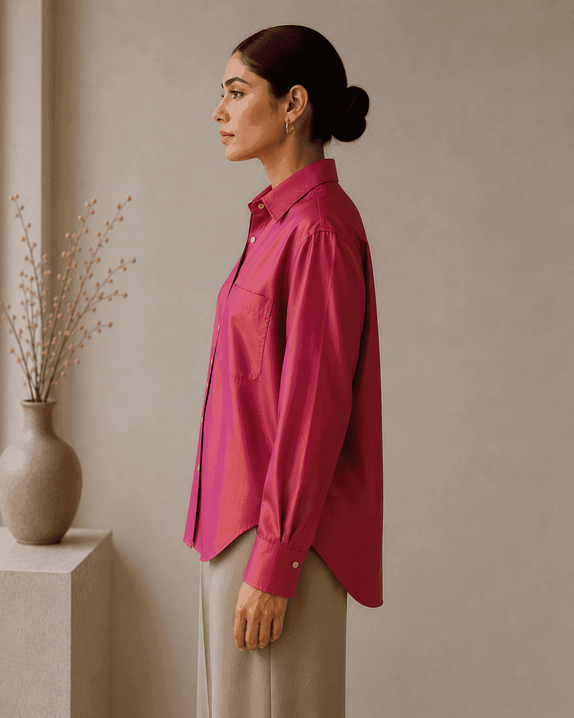 EXECUTIVE SILK SHIRT