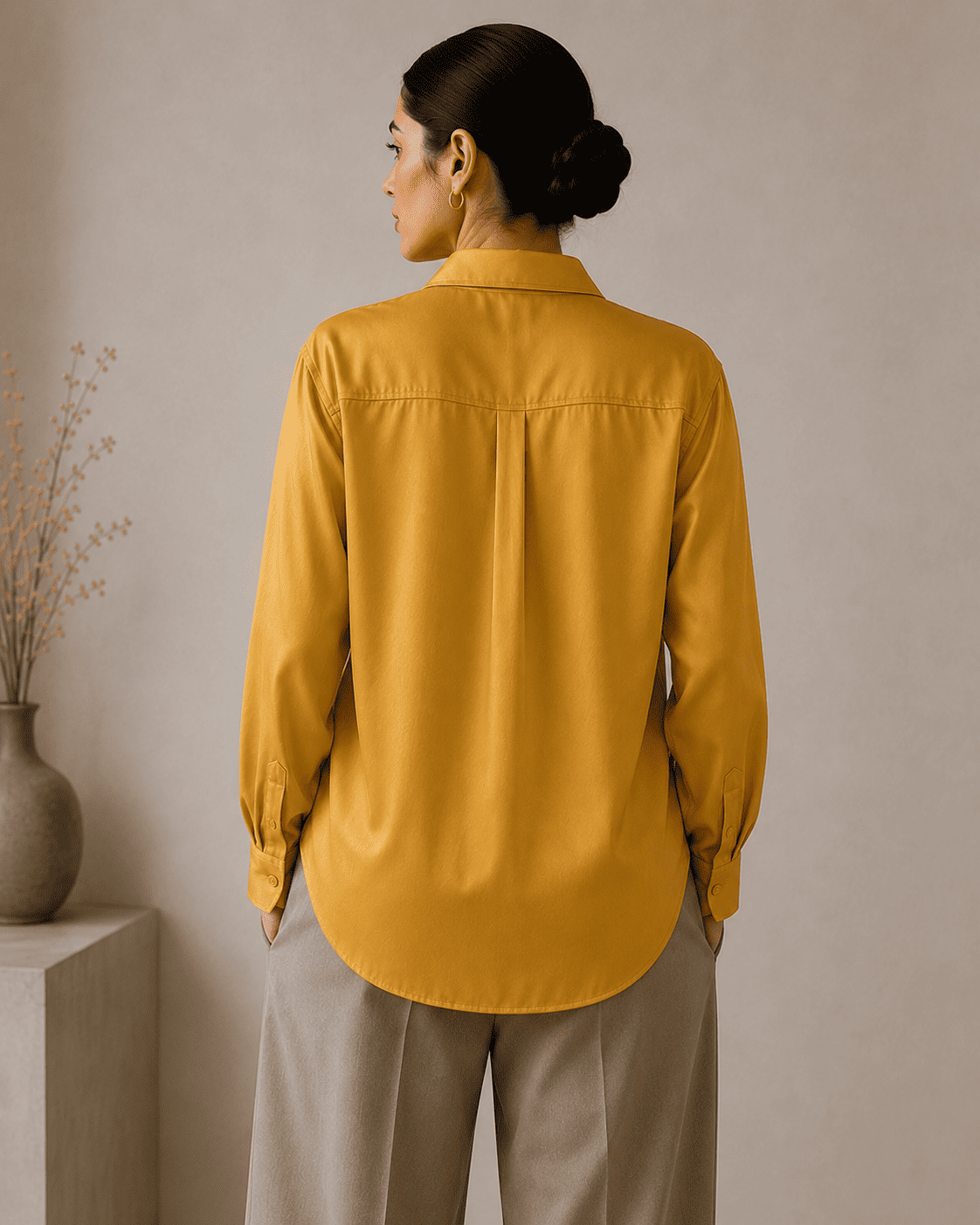 SOFT UTILITY SILK SHIRT